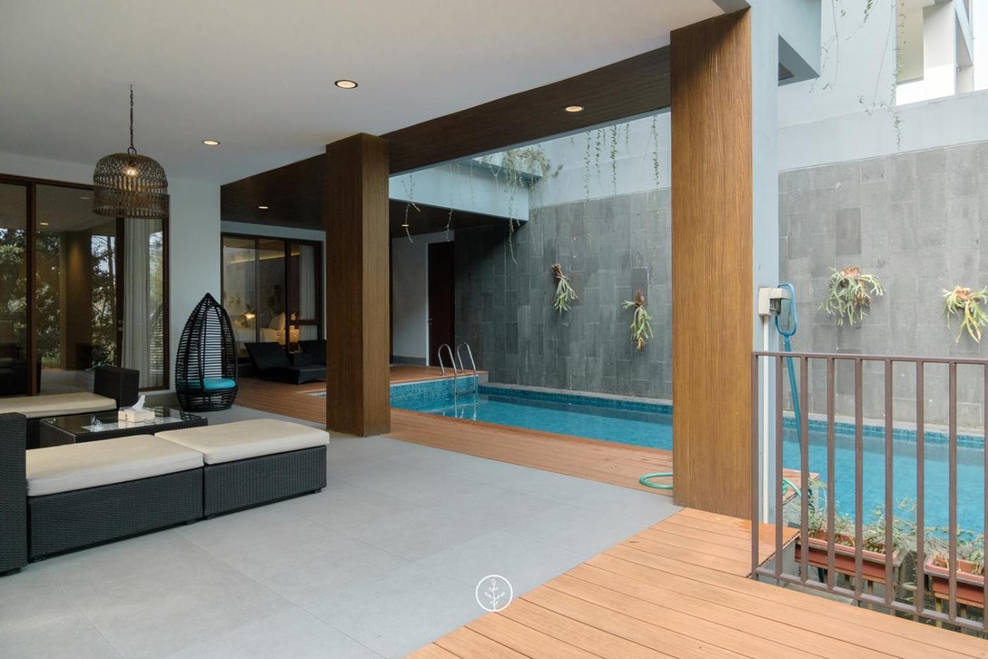 Asmaya Hill View Villa 7 Bedrooms With A Private Swimming Pool Бандунг Екстериор снимка