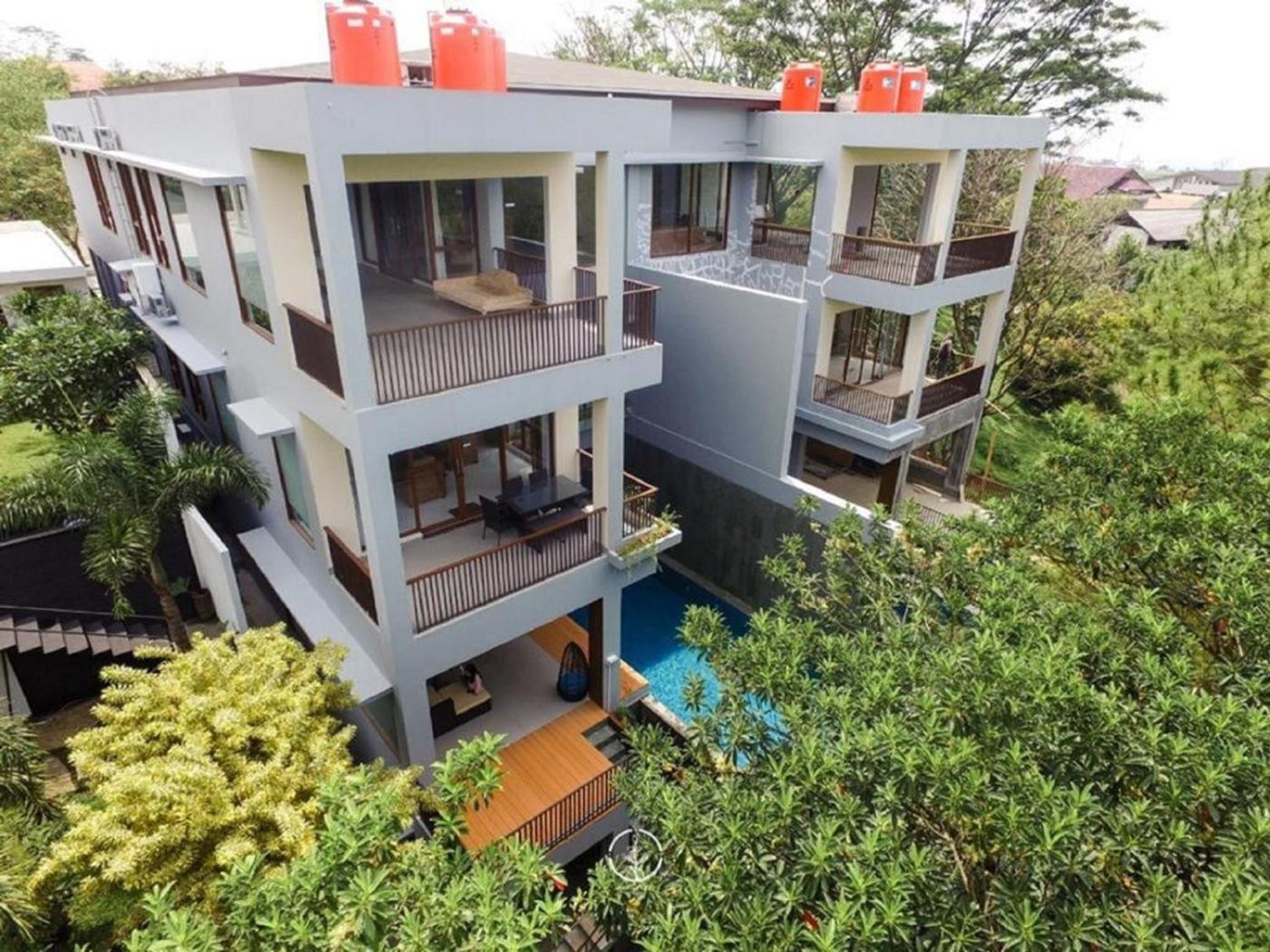 Asmaya Hill View Villa 7 Bedrooms With A Private Swimming Pool Бандунг Екстериор снимка