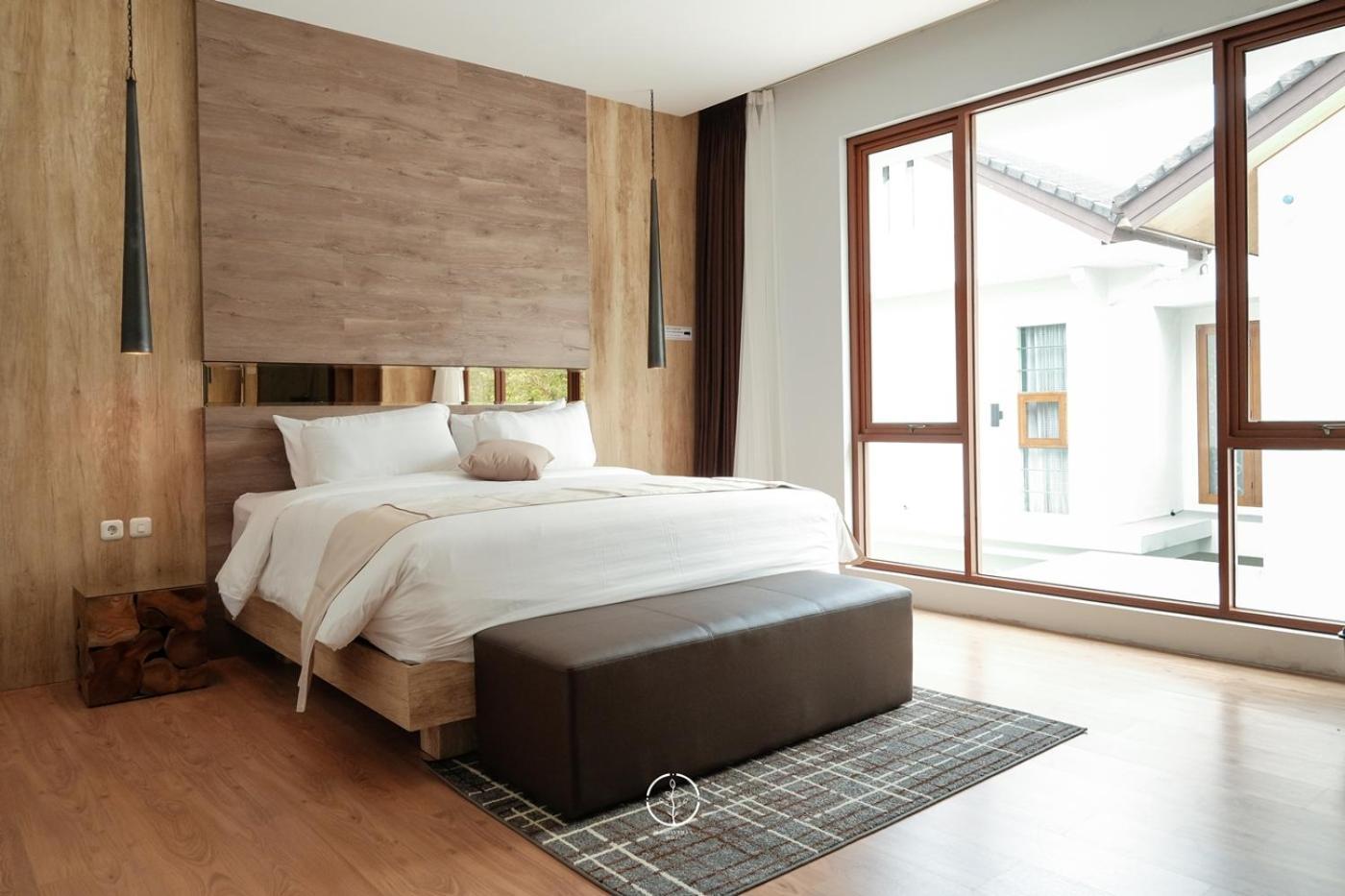 Asmaya Hill View Villa 7 Bedrooms With A Private Swimming Pool Бандунг Екстериор снимка
